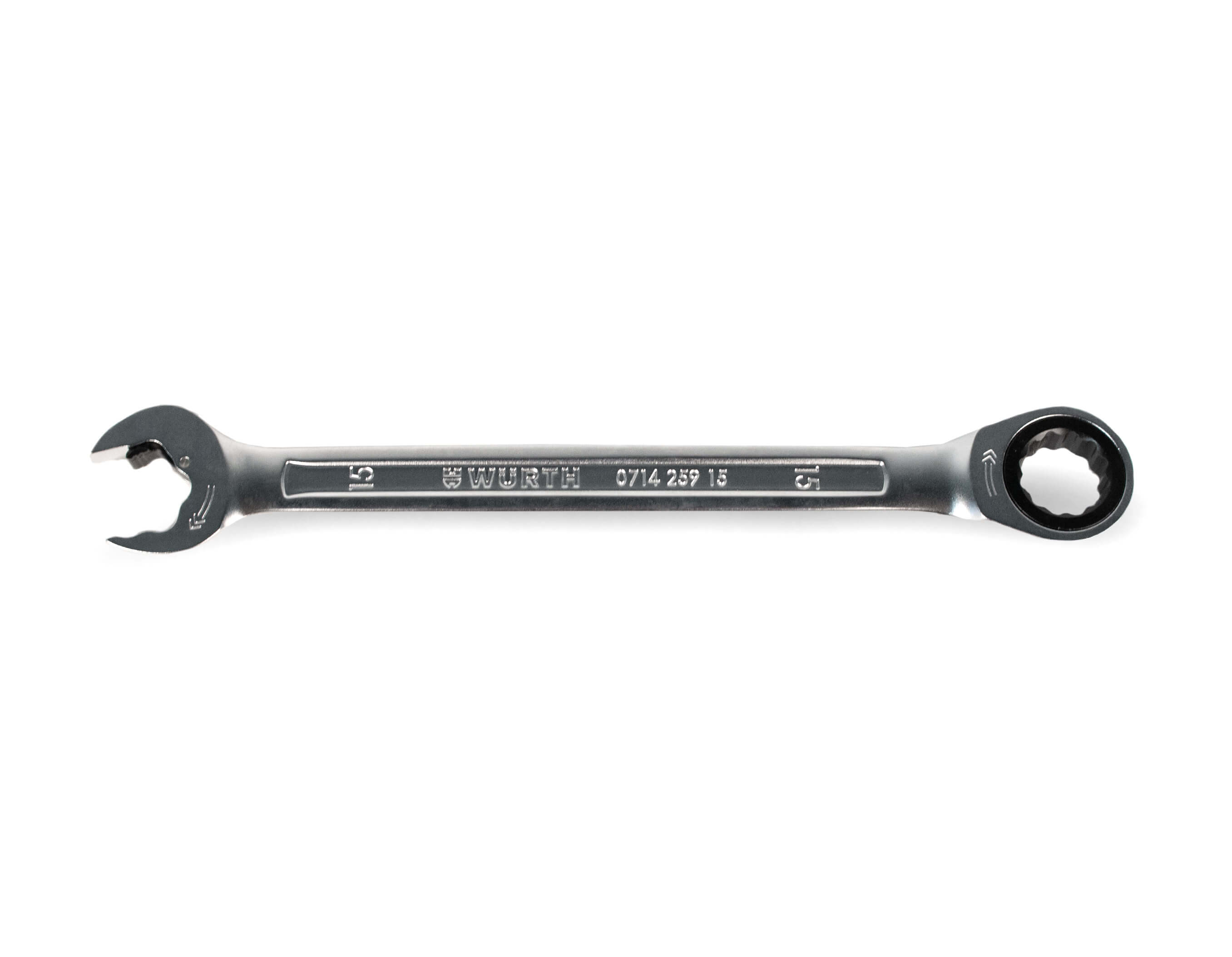 Ratchet combination wrench both sides 15MM
